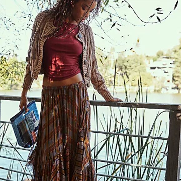 new Free People Bonfire Cardigan 100% Cotton 5S3 - Picture 6 of 6